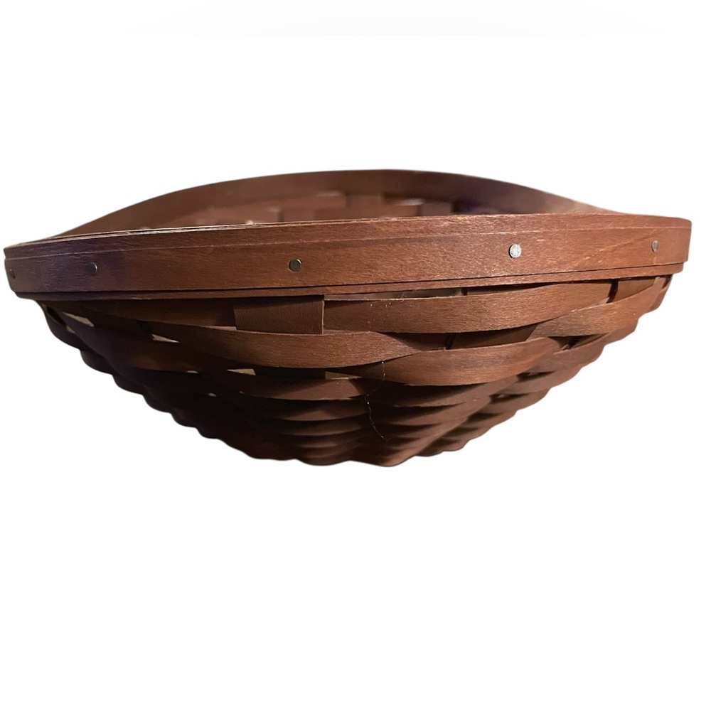 Brown Woven Longaberger Basket - Picture 7 of 8